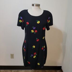 Vintage Liz Claiborne Sheath Dress Sz 14
